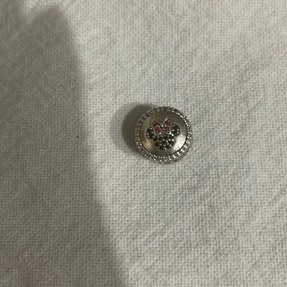 Disney Pandora Minnie Mouse Mickey Mouse Double Sided Charm - Picture 1 of 5